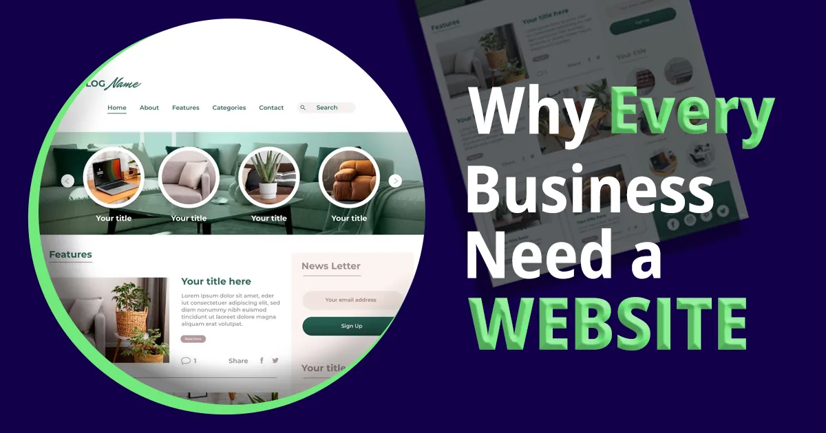 Why is a professional website essential for every business?